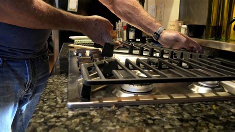how to install bosch gas cooktop